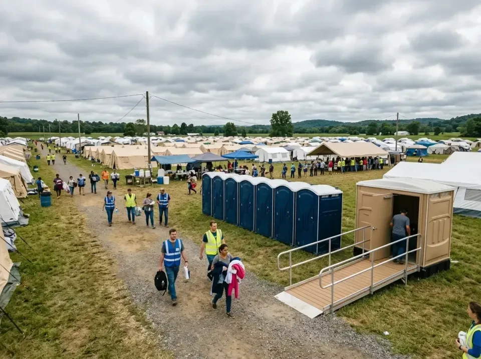 disaster-relief-camp-restrooms-010 — frequently asked questions, Dumpster & Portable Bathrooms Rental in Alpharetta, GA